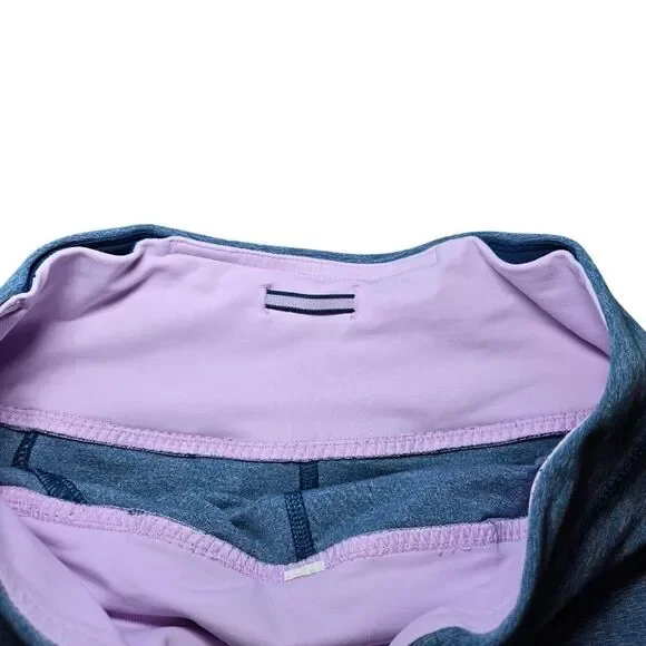 Lululemon Training Tough Crop 17" - Heathered Blue - Picture 7 of 12